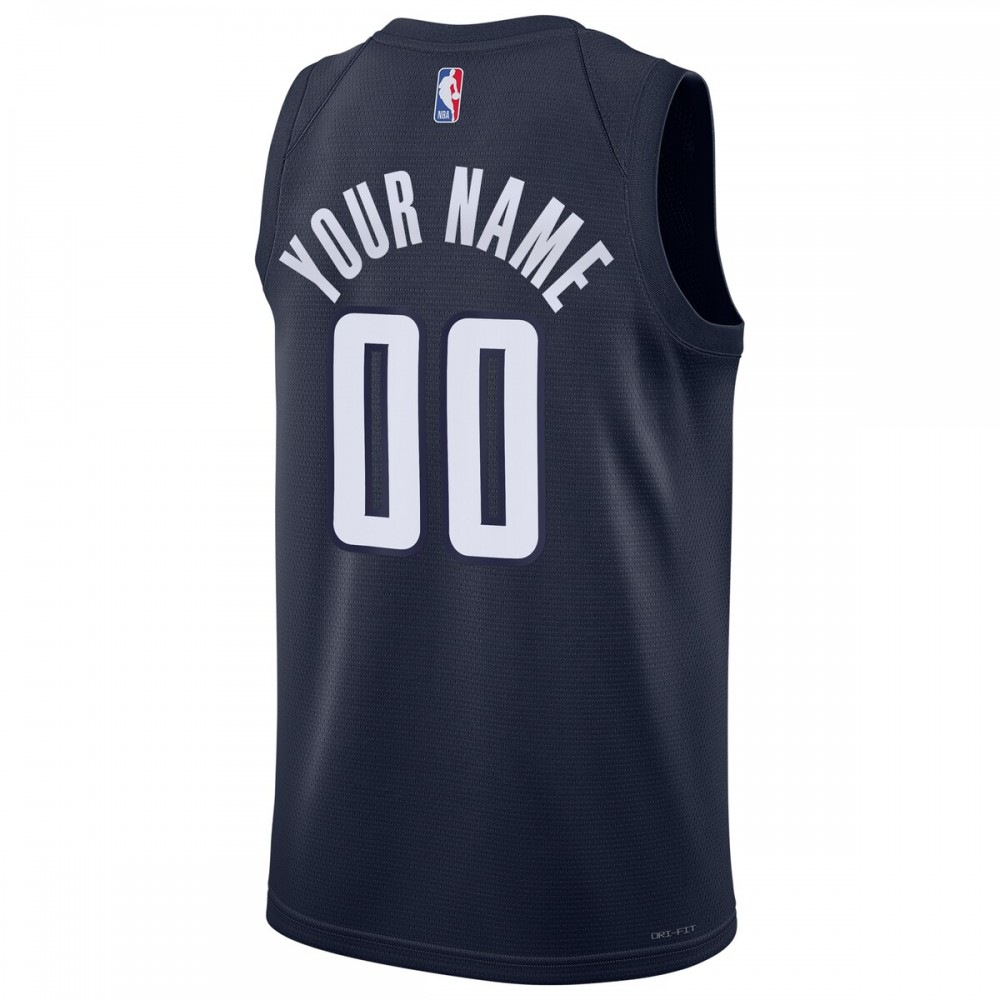 Washington Wizards Jordan Brand Unisex 2024/25 Custom Swingman Jersey - Statement Edition - Navy-Pro Kit Vault | Brand New 26/27 Sports Jerseys